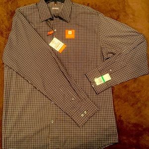 Black button down shirt